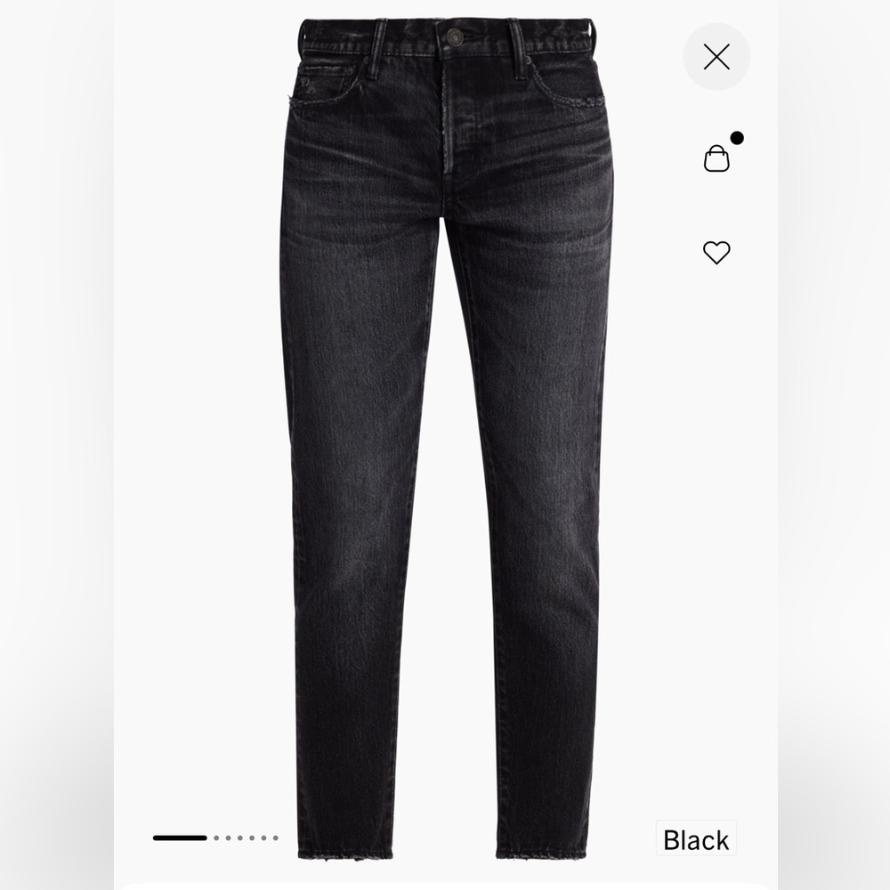 Moussy vintage low rise tapered jeans - Picture 2 of 12